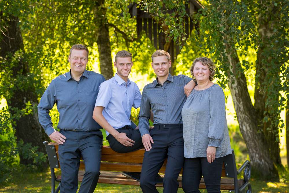 Familienbild Michael Lederer